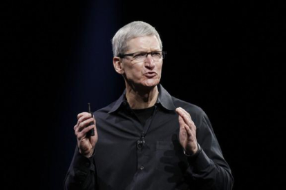 El consejero delegado de Apple, Tim Cook.