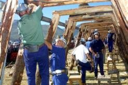 Una de las actividades centrales de estas fiestas será el tradicional concurso de entibadores
