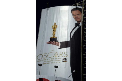 Valla de los Oscar con el actor Neil Patrick Harris.