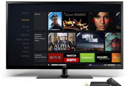 Imagen promocional de la oferta de la plataforma de televisión de pago que comercializa la empresa estadounidense Amazon.