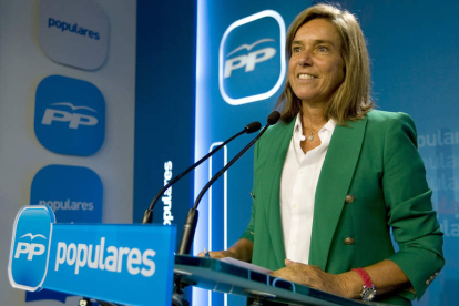 La responsable del comité de campaña del PP, Ana Mato, en una imagen de archivo.