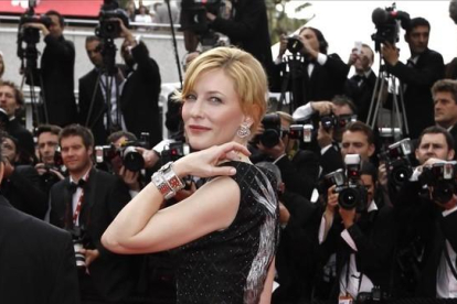 Cate Blanchett nominada a mejor actriz, en el Festival de Cannes.