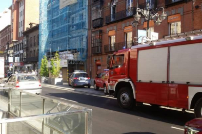 Los bomberos de León se encargaron del rescate.