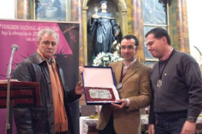 Alvares, García Rioja y García Montero, en la presentación.