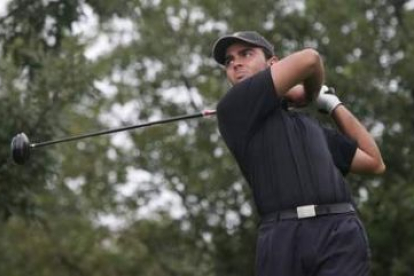 El jugador leonés de golf Jorge García intentará concluir el Apls Tour entre los mejores.