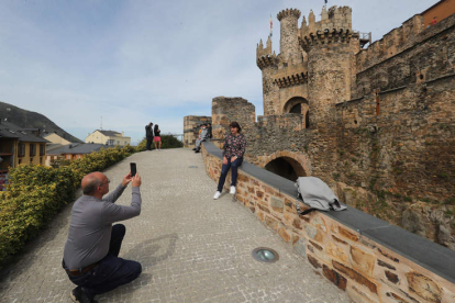 El Castillo es el principal recurso de la ciudad. L. DE LA MATA