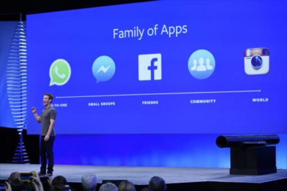 Mark Zuckerberg, fundador de Facebook, en una conferencia en San Francisco.