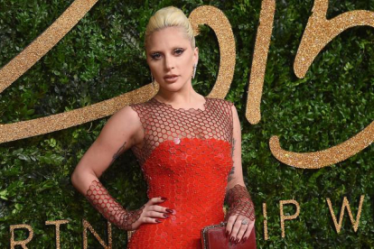 Lady Gaga, en los British Fashion Awards, el pasado mes de noviembre.