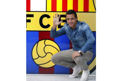 Alexis Sánchez, primer fichaje del FC Barcelona, para la próxima temporada.