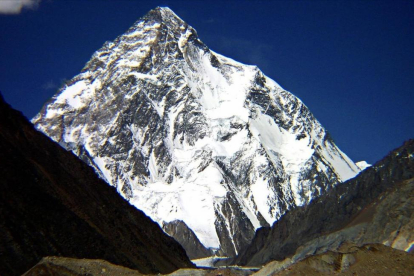 El K2, de 8.611 metros, en el Karakórum (Pakistán).
