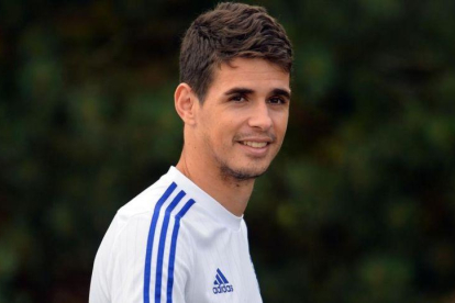 El brasileño Oscar, en un entrenamiento con el Chelsea.