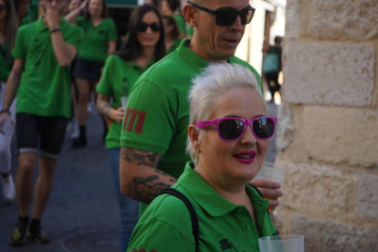 El Día de las Peñas prolonga la resaca festiva de San Froilán. JONATHAN NOTARIO.