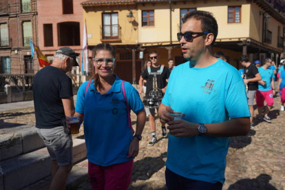 El Día de las Peñas prolonga la resaca festiva de San Froilán. JONATHAN NOTARIO.