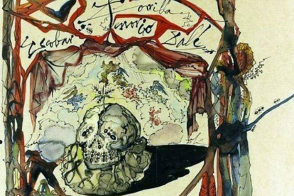 Detalle del ‘Cartel de Don Juan Tenorio’ de Salvador Dalí.