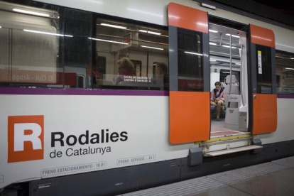 Un tren de Rodalies, en una imagen de archivo.