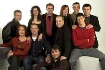 Los actores de la serie de Telecinco «El comisario»