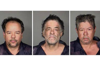 De izquierda a derecha, Ariel, Onil y Pedro Castro.