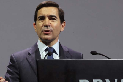 Carlos Torres, hasta ahora consejero delegado, asumirá en enero la presidencia del BBVA. ZIPI