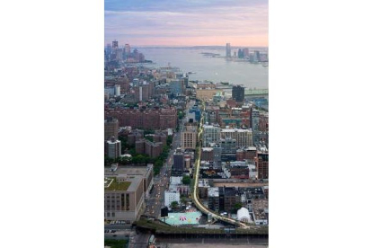 Vista aérea de la ciudad de Nueva York.
