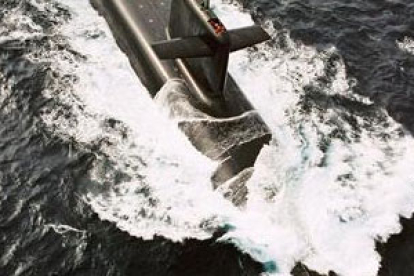 Submarino nuclear Le Temeraire, gemelo del Le Triomphant.