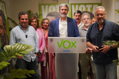 Sede de Vox en León. J. NOTARIO