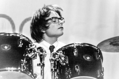 El batería leonés Conrado Martín actuará esta noche con su grupo en el Babylon