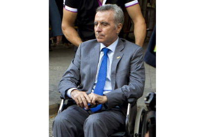 José Ortega Cano, en una foto de archivo tras el accidente.