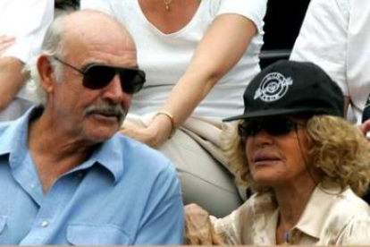 El actor escocés Sean Connery y su mujer, también imputada, en una imagen de archivo.