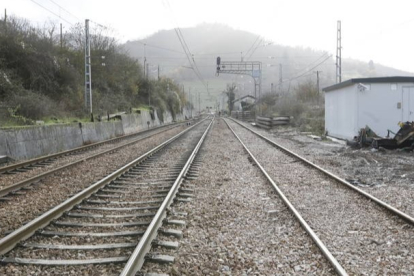 Línea ferroviaria entre León y Asturias. MARCIANO PÉREZ