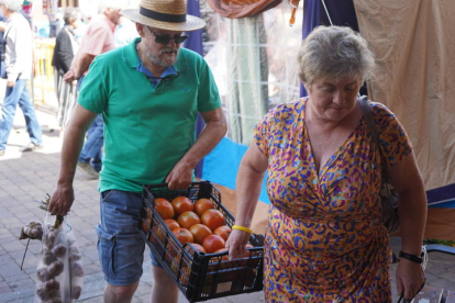 Feria del Tomate en Mansilla de las Mulas. J. NOTARIO