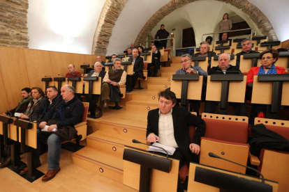 Imagen de archivo de la última reunión de la plataforma celebrada en Ponferrada.