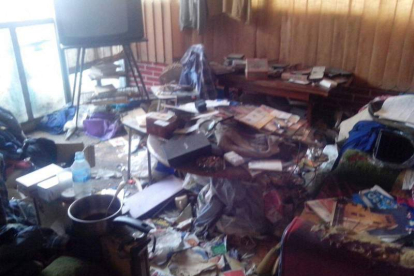 Aspecto que presentaba la vivienda en el momento del suceso.