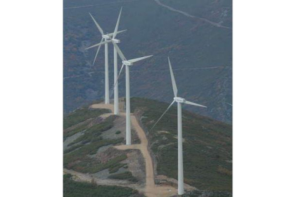 El parque de Vega sólo prevé la instalación de cinco molinos.