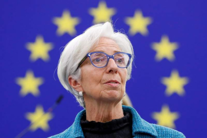 La presidenta del BCE, Christine Lagarde. JULIAN WARNARD