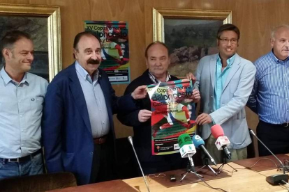 Un momento de la presentación de la Copa Castilla y León.