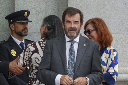Imagen del presidente del CGPJ, Vicente Guilarte. KIKO HUESCA