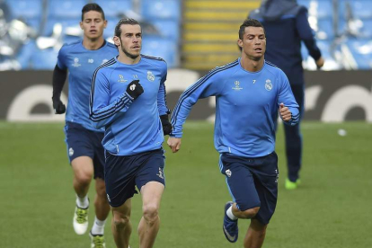 Cristiano Ronaldo ha entrado en la lista, aunque aún no está claro si podrá jugar de titular. PETER POWELL