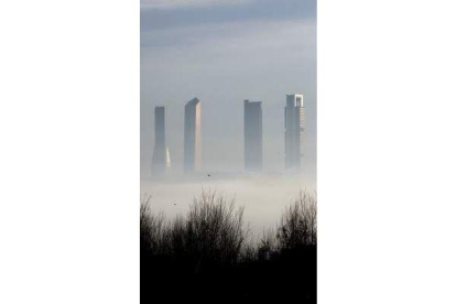 Torres Caja Madrid, Sacyr, de Cristal y Espacio.