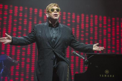 Elton John, en el Palau Sant Jordi.