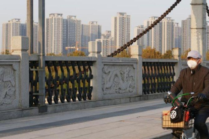 Rascacielos en Tongzhou, hace años un extrarradio rural.