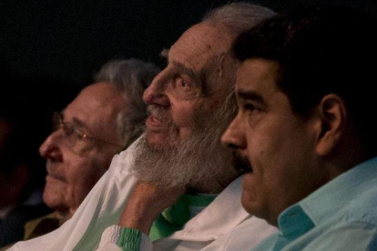 Fidel Castro y Nicolás Maduro, el pasado agosto en La Habana.