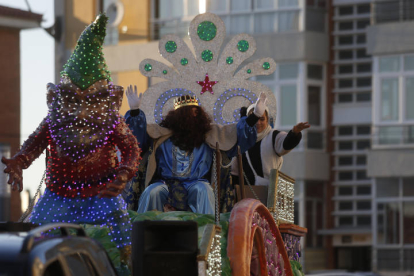Cabalgata de los Reyes Magos en Trobajo del Camino. FERNANDO OTERO