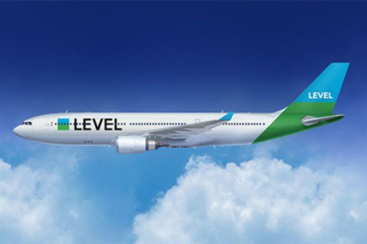 Un avión de Level.