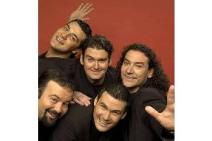 El grupo «b vocal», que actuará el viernes en el Bergidum
