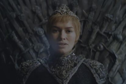 La actriz Lena Headey, como Cersei, en el nuevo 'trailer' de la serie de la cadena HBO.