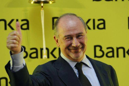 Rodrigo Rtao, el día que Bankia salió a Bolsa.