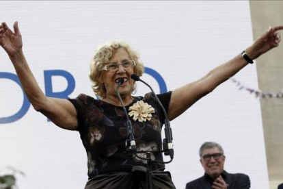 La alcaldesa de Madrid Manuela Carmena.