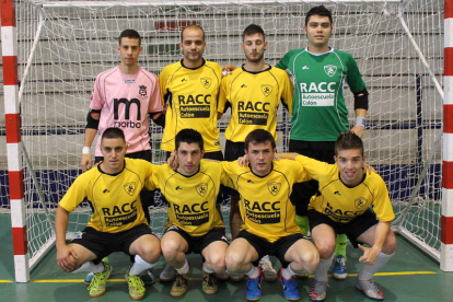 Formación del RACC/Autoescuela Colón, brillante subcampeón de la Copa Coda.