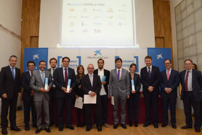 Entrega de la quinta edición de los premios Incorpora .