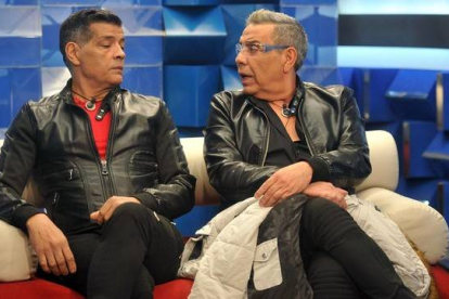 José y Juan Salazar, Los Chunguitos, en un momento del programa 'Gran hermano vip'.